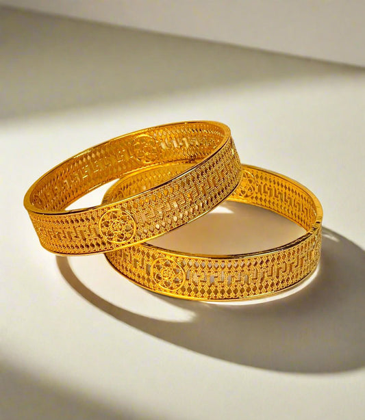 Versace Gold Bangles 22K