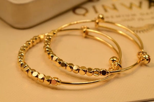 Adult Adjustable Bangle pair