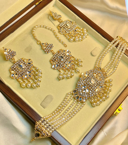 Pearl Choker Set-06