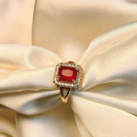 Red stone Ring (005)